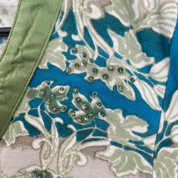 Y2K Forbidden Babydoll Top Beaded India Festival Boho M Festival Forest Fairy - Picture 5 of 8